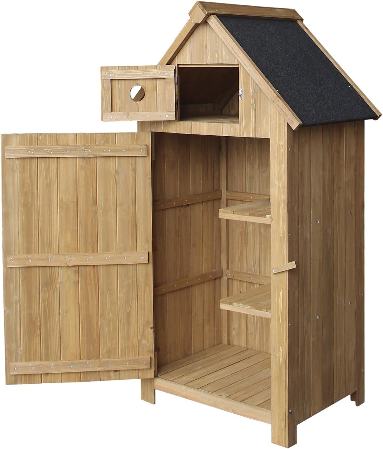 Mini-Caseta de jardín de madera de pícea